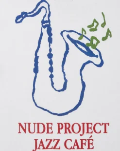 Nude Project Camiseta Jazz Cafe Blanca Discount