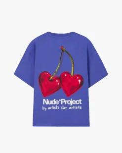 Nude Project Camiseta Juicy Cherry Azul Best