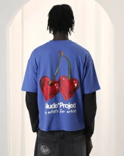 Nude Project Camiseta Juicy Cherry Azul Best