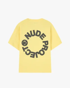 Nude Project Camiseta Kory Amarilla Clearance