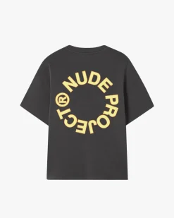 Nude Project Camiseta Kory Gris Oscuro