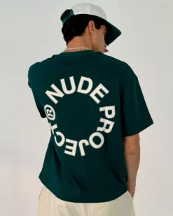 Nude Project Camiseta Kory Verde Hot