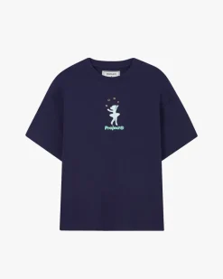 Nude Project Camiseta Lil'Rebel Azul Marino Hot