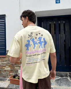 Nude Project Camiseta Lil'Rebel Blanco Crema Sale