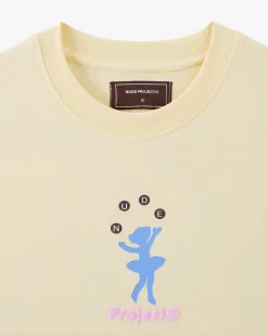 Nude Project Camiseta Lil'Rebel Blanco Crema Sale