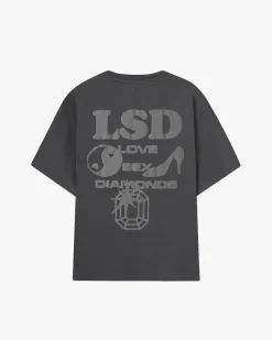 Nude Project Camiseta Love SD Gris Oscuro Online