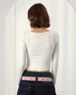 Nude Project Camiseta Manga Larga Double Trouble Hot
