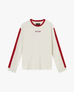 Nude Project Camiseta Manga Larga Vintage Sports Blanca Outlet