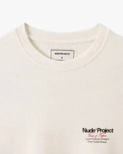 Nude Project Camiseta Más Vino Blanco Crema Sale