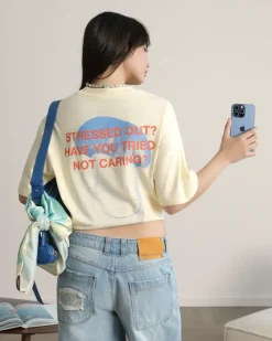 Nude Project Camiseta Mushroom Amarilla Best