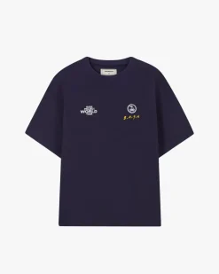 Nude Project Camiseta Nude Tour Azul Marino Best