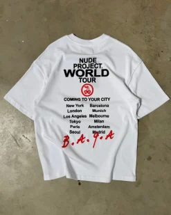 Nude Project Camiseta Nude Tour Blanca