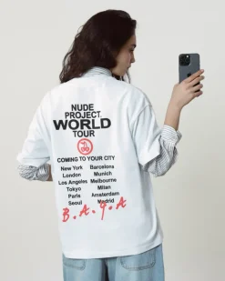 Nude Project Camiseta Nude Tour Blanca