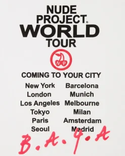 Nude Project Camiseta Nude Tour Blanca