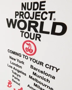 Nude Project Camiseta Nude Tour Blanca