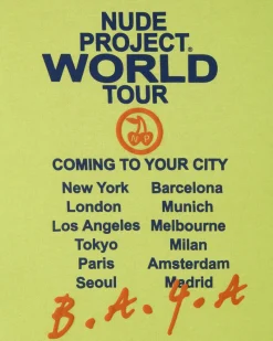 Nude Project Camiseta Nude Tour Verde