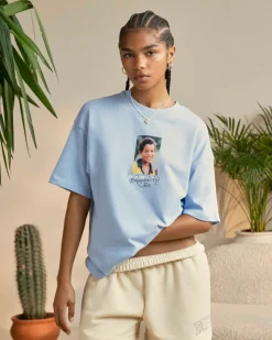 Nude Project Camiseta Palmares Azul Cielo Online