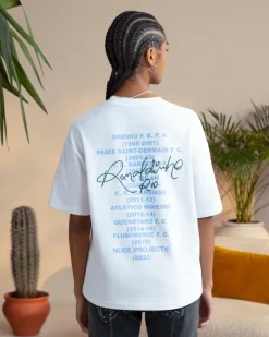 Nude Project Camiseta Palmares Blanca Online