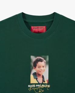 Nude Project Camiseta Palmares Verde New