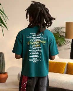 Nude Project Camiseta Palmares Verde New