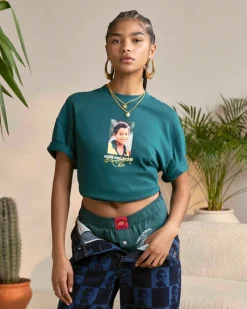 Nude Project Camiseta Palmares Verde New