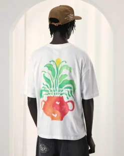 Nude Project Camiseta Plant Blanca Hot