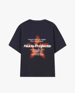 Nude Project Camiseta Seoul Azul Marino Online