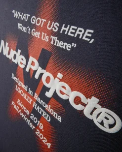 Nude Project Camiseta Seoul Azul Marino Online
