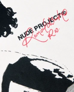 Nude Project Camiseta Skills Blanca Sale