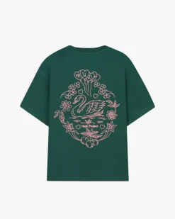 Nude Project Camiseta Swan Garden Verde Best