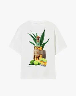 Nude Project Camiseta Tequila Blanca Hot