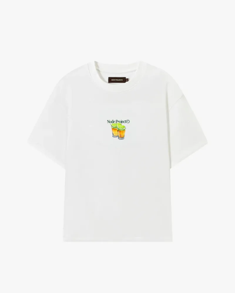 Nude Project Camiseta Tequila Blanca Hot