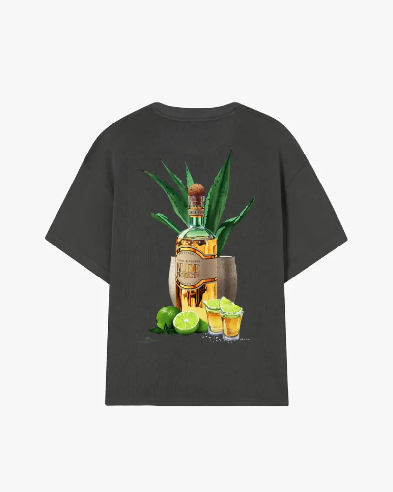 Nude Project Camiseta Tequila Gris Oscuro Sale
