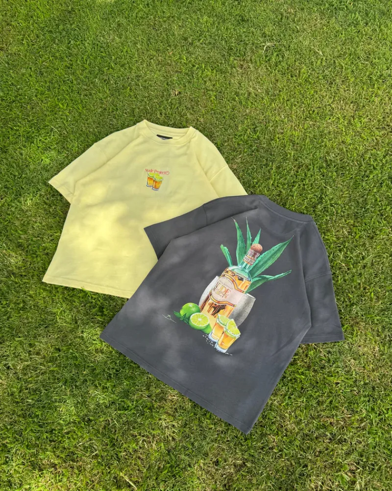 Nude Project Camiseta Tequila Gris Oscuro Sale