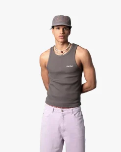 Nude Project Camiseta Tirantes Ss24 Beige/Gris Oscuro Online