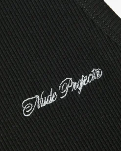 Nude Project Camiseta Tirantes Ss24 Blanco/Negro Clearance