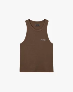Nude Project Camiseta Tirantes Ss24 Verde/Marrón Hot