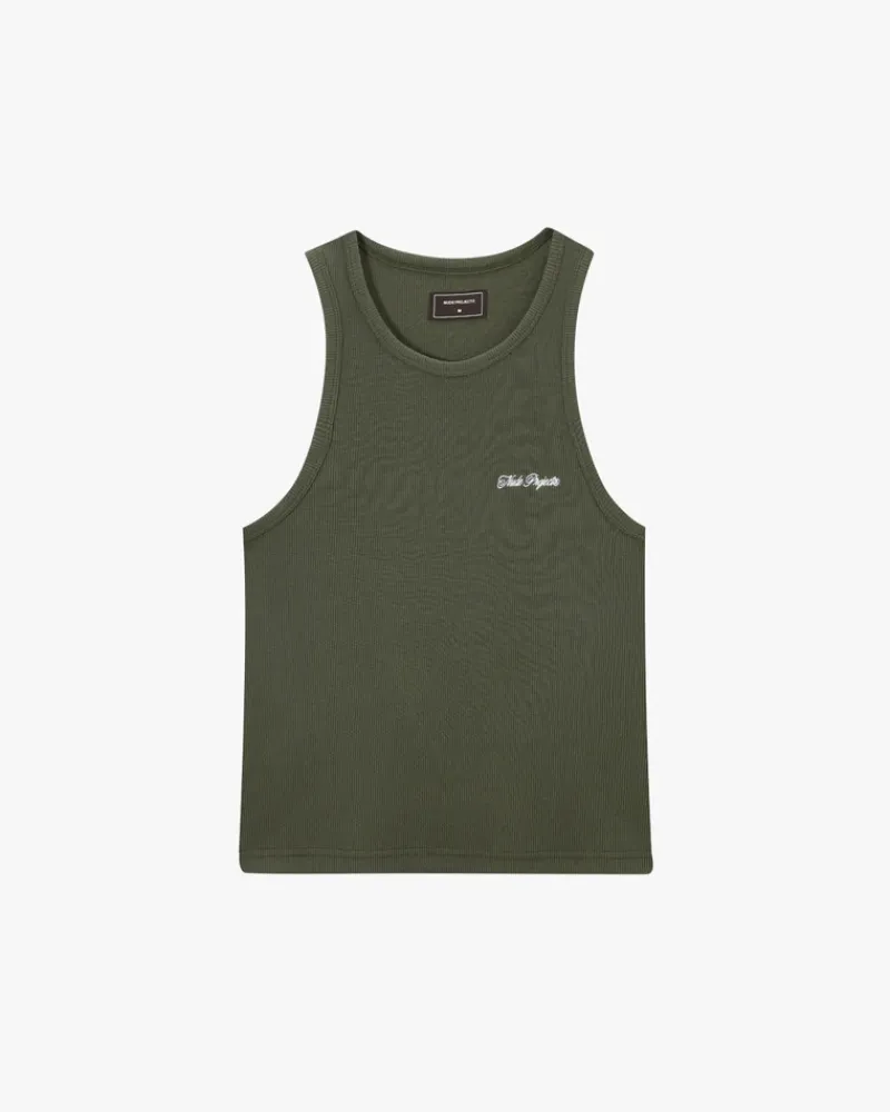 Nude Project Camiseta Tirantes Ss24 Verde/Marrón Hot