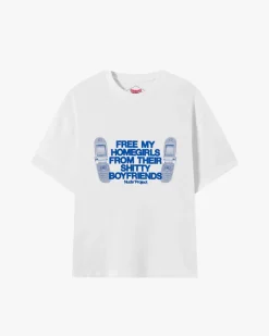 Nude Project Camiseta Type Shit Blanca Online