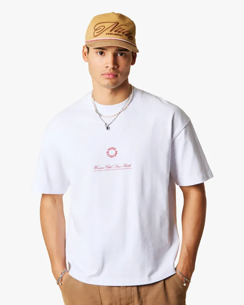 Nude Project Camiseta Virginity Blanca Discount