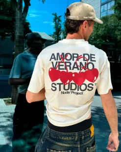 Nude Project Camiseta Xoxo Blanco Crema