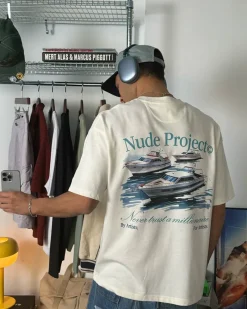 Nude Project Camiseta Yatch Club Blanca Outlet