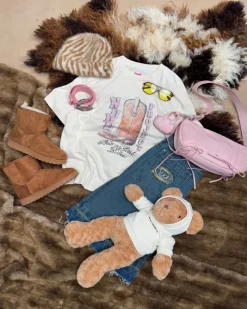 Nude Project Camiseta Yeehaw Blanco Crema Best