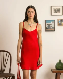Nude Project Camisole Dress Red Best