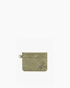 Nude Project Canvas Cardholder Green Best