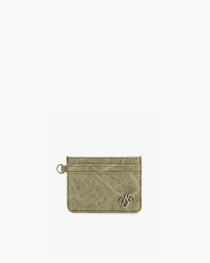 Nude Project Canvas Cardholder Green Best