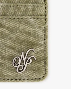 Nude Project Canvas Cardholder Green Best