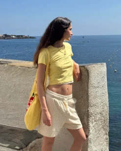 Nude Project Cereza Top Yellow New