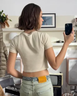 Nude Project Cerise Top Marshmallow Outlet