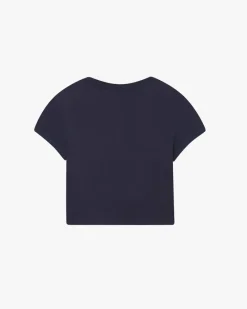 Nude Project Cerise Top Navy New